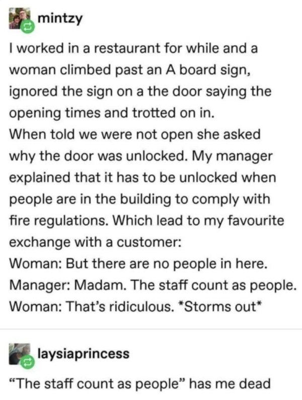 19 Really Stupid Customers.