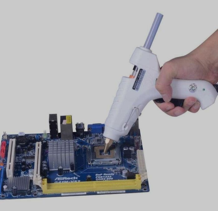 Hot Glue Gun Ad On Facebook. Just Why