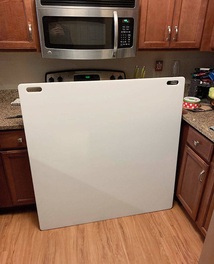 "My Friend's GF's Dad Sent Them A 4xl Cutting Board For Their Housewarming By Mistake"
