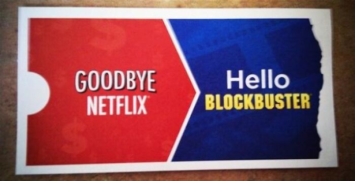 things that aged poorly - netflix rentals - Goodbye Netflix Hello Blockbuster