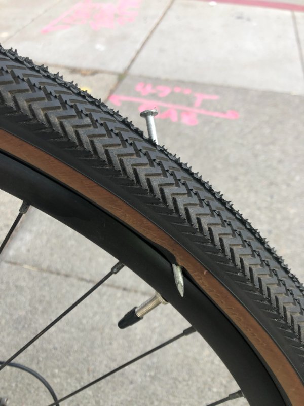 “This tire was almost brand new, too :(“