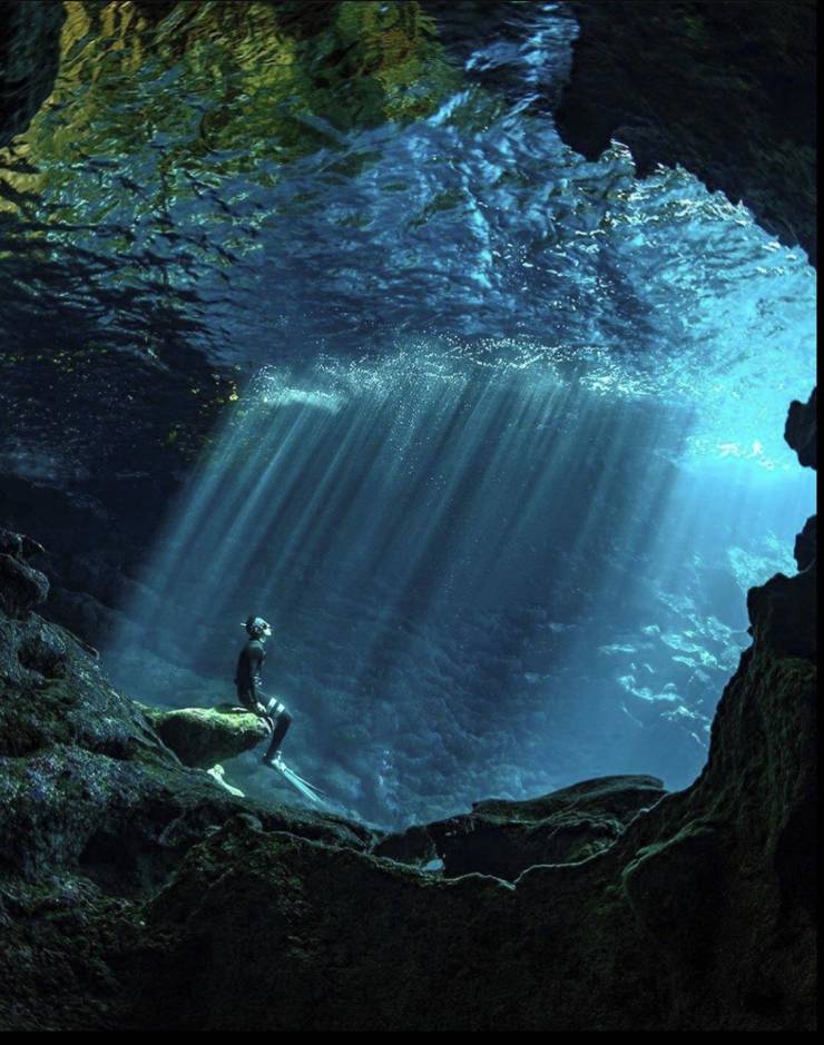 ocean cave aesthetic