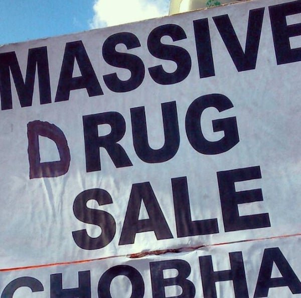 banner - Massive Drug Sale