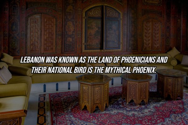wall - Lebanon Was Known As The Land Of Phoenicians And Their National Bird Is The Mythical Phoenix.
