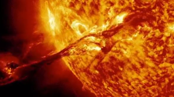 That a solar flare could happen at literally any time, and would destroy us. At any time