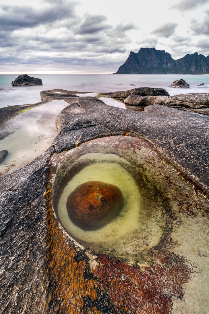 The Dragon’s Eye is a natural rock formation in Norway.