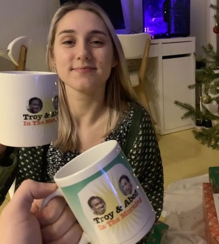 “My girlfriend and I got each other the exact same gift for Christmas.”