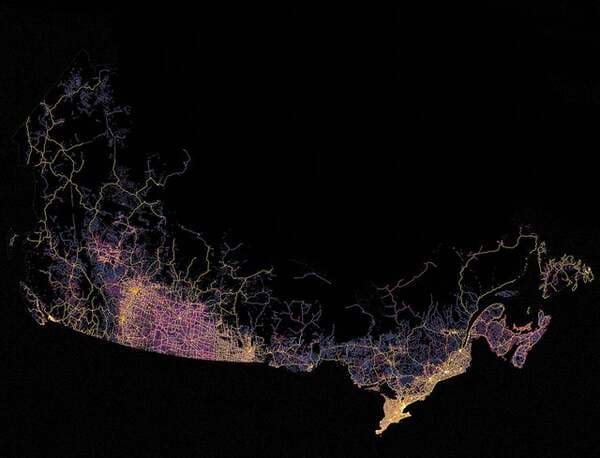 All the major Highways and roads of Canada