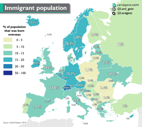 21 Maps With Interesting Data.