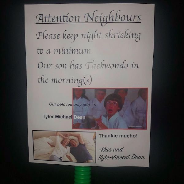 38 Ridiculous Street Flyers.