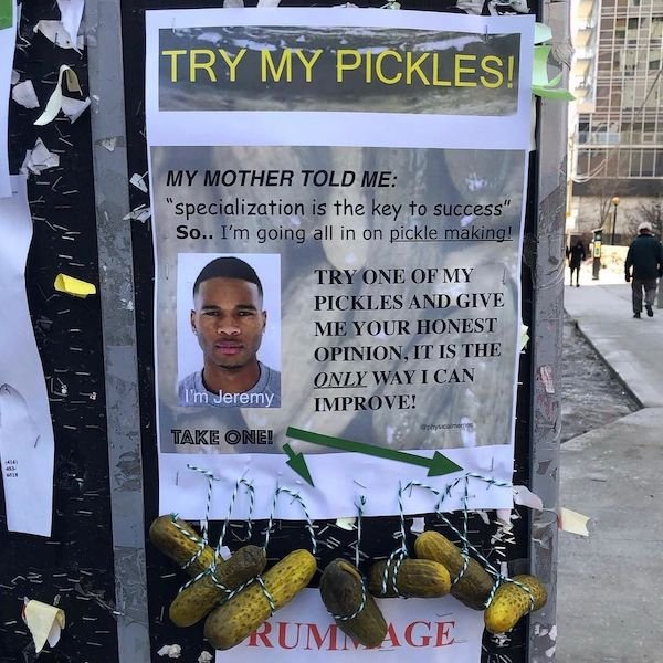 38 Ridiculous Street Flyers.