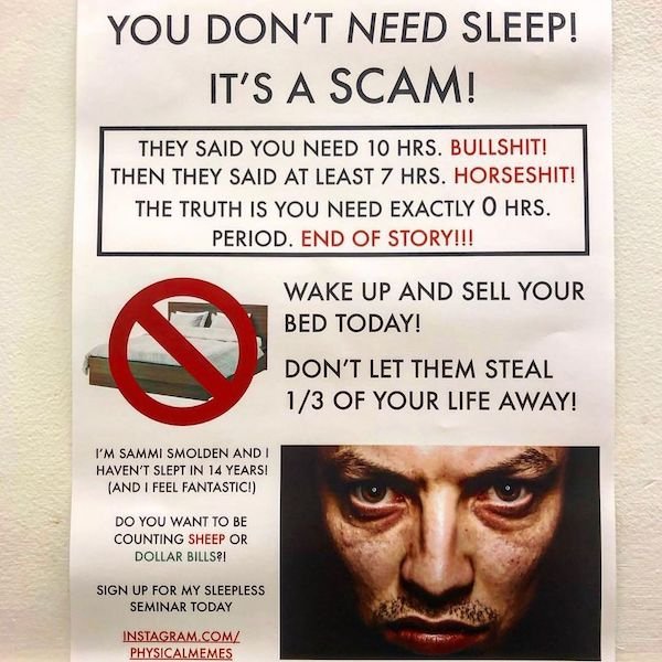 38 Ridiculous Street Flyers.