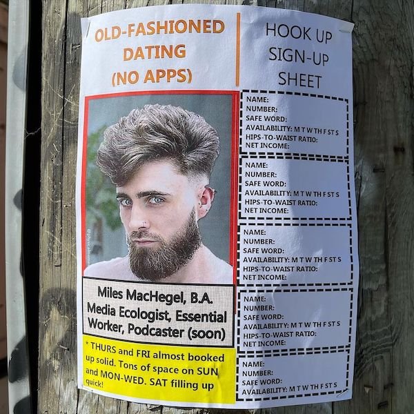 38 Ridiculous Street Flyers.