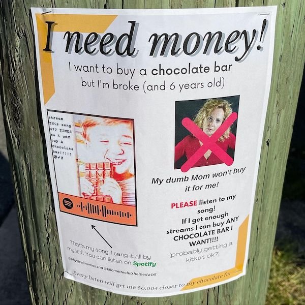 38 Ridiculous Street Flyers.