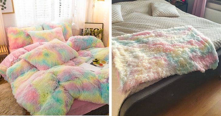 “I thought I ordered a blanket. I can’t stop laughing, it looks so funny on my bed!”