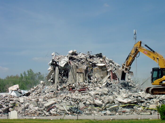 Demolition

Everyone wants to break [stuff] with a sledgehammer. Everyone is tired of lifting that sledgehammer by 5 swings.

Nobody wants to load the broken stuff into bags or a wheelbarrow and take it to the dumpster.