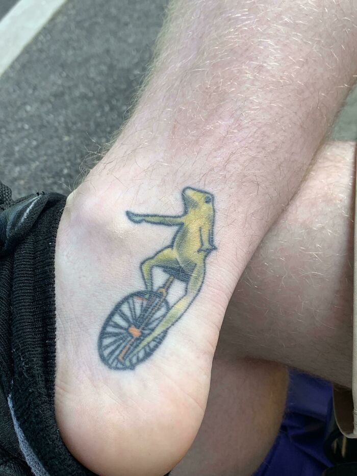 dat boi tattoo