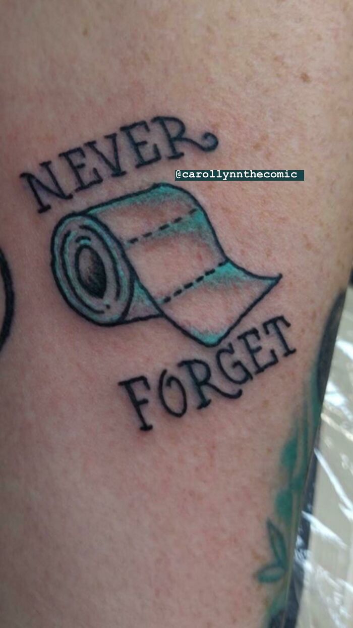 terrible tattoos - bad tattoos - Never Forget
