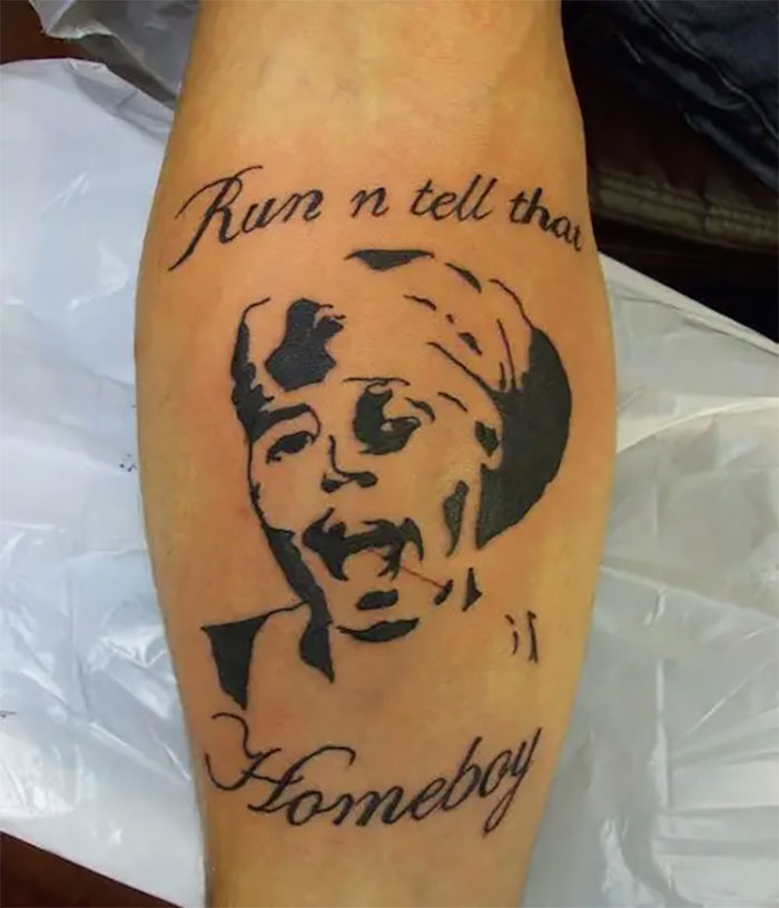 meme tattoos - Run n tell thar fomeboy