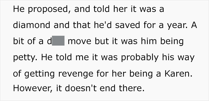 Man Gets Revenge By Giving His Gold-Digging Girlfriend A Fake Diamond Ring.