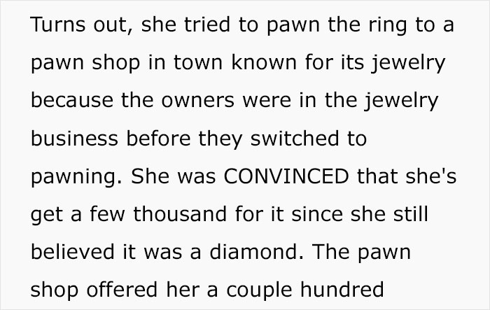 Man Gets Revenge By Giving His Gold-Digging Girlfriend A Fake Diamond Ring.