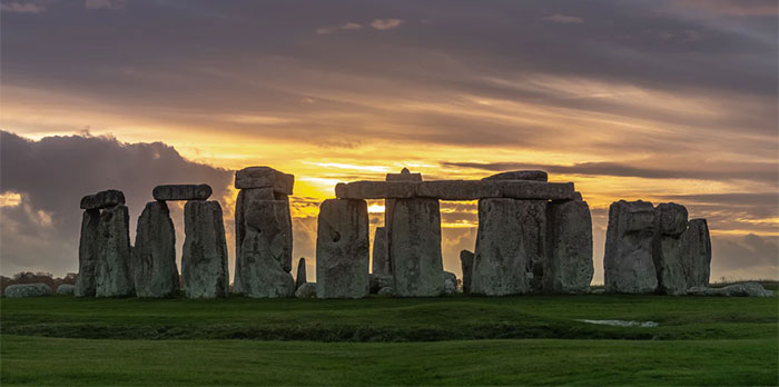 Stonehenge.

It predates the oldest Pyramid in Egypt by nearly 300 years.