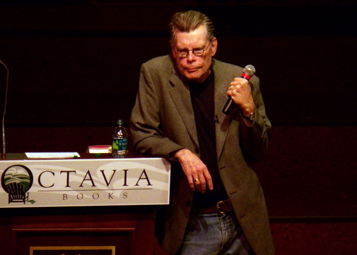 Stephen King sells the rights to some of his short stories for just $1, allowing aspiring filmmakers and students to adapt them into movies. This arrangement is known as the Dollar Baby.