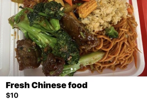 broccoli - Fresh Chinese food $10
