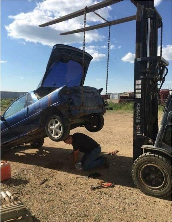 32 People Who Don't Give A S**t About Safety.