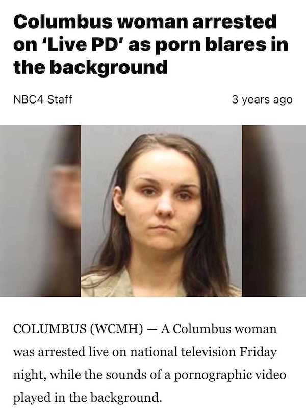 15 Times Ohio Woman Was Caught Being Stupid.