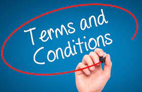 terms and conditions - Terms and Conditions