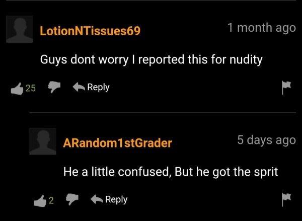 33 Pornhub Comments That Are Something Else.