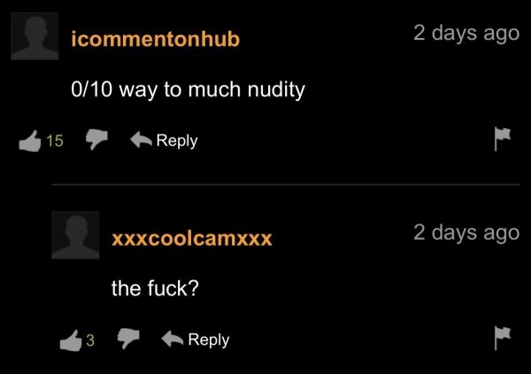 33 Pornhub Comments That Are Something Else.