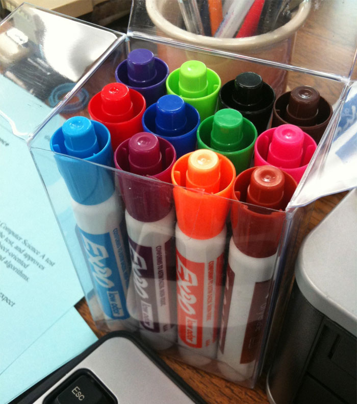 Carrying a permanent marker or other permanent-staining stationary is illegal in many countries under graffiti laws.