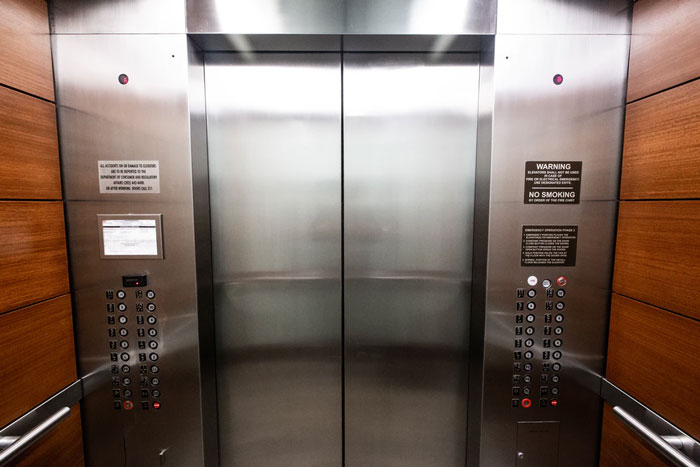 Lying flat on your back is the best way to survive a falling elevator