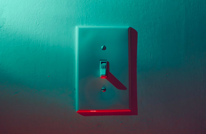 If you ever wake up in the middle of the night to the smell of gas, do NOT turn on the light. A spark from a light switch could blow up the entire house.
