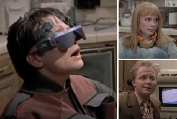 In Back to the Future Part II, that’s not just similar-looking actors playing Marty’s family. Michael J. Fox played old Marty, Marty Jr., and Marlene.