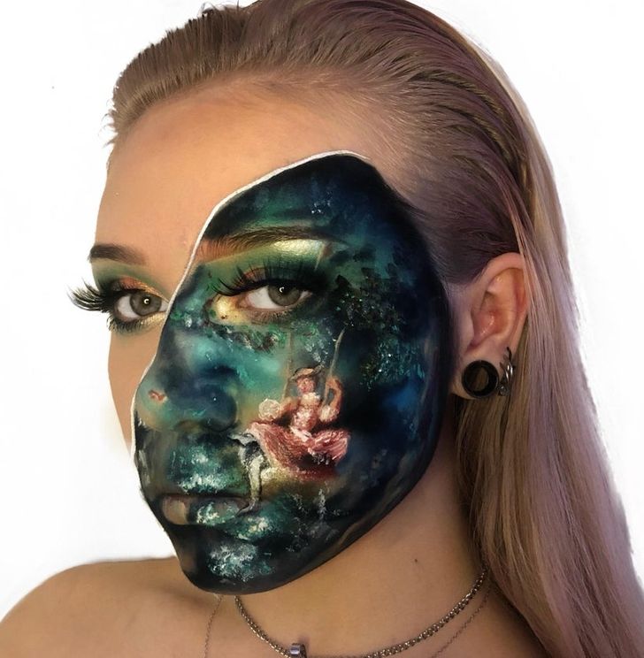 “Put my favorite painting on my face.”