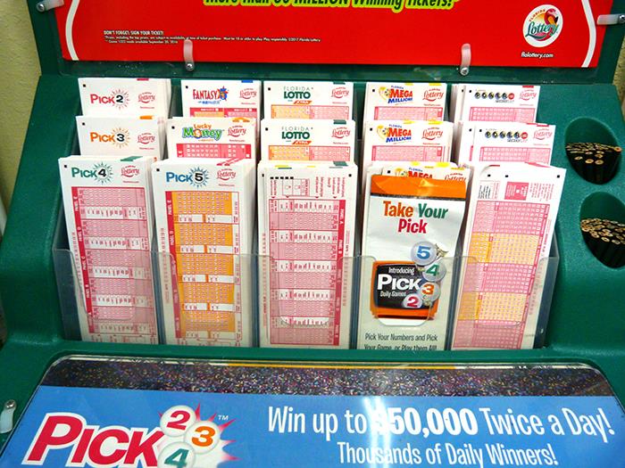 Lottery tickets.