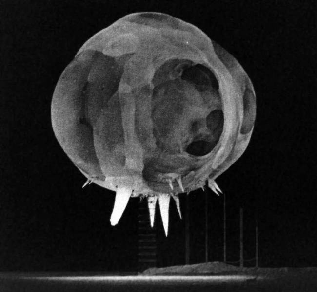 nuclear explosion millisecond after