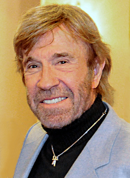 Chuck Norris has a house in my town and he comes into my wife’s family flower shop to get flowers for his wife, Gina. He is super nice and not nearly as tall as I imagined.