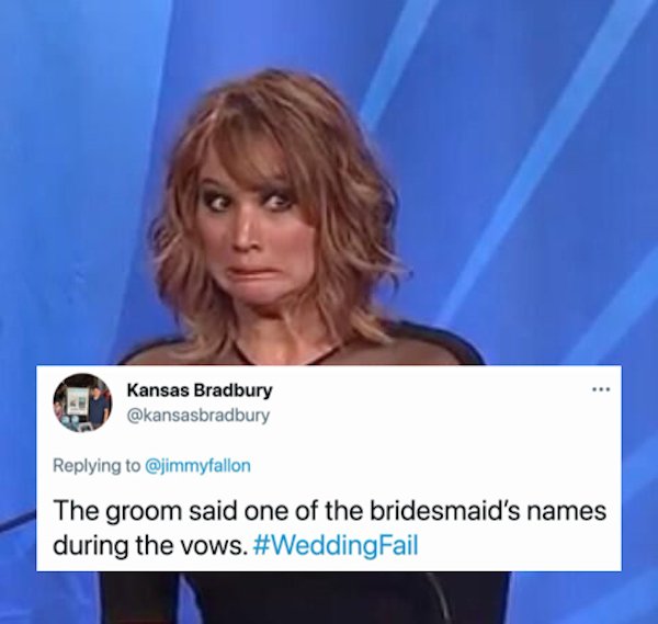 19 Of The Biggest Wedding Fails.