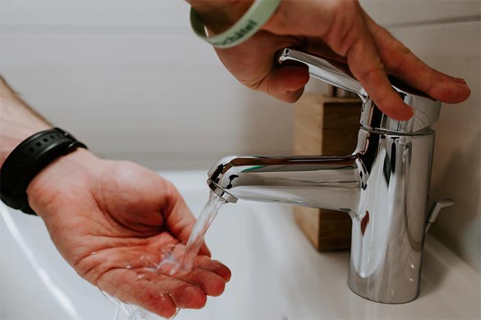 Go to wash your hands and the water comes out at a thousand miles an hour, splashing your crotch. You are of course, at work.