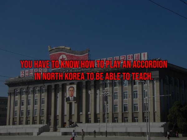 north korea - You Have To Know Howetoffzavan Accordion Innorth Korea To Be Able To Teach.