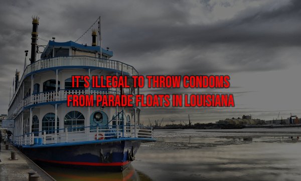 louisiana riverboat casino law - Sillegal To Throw Condoms From Parade Floats In Louisiana
