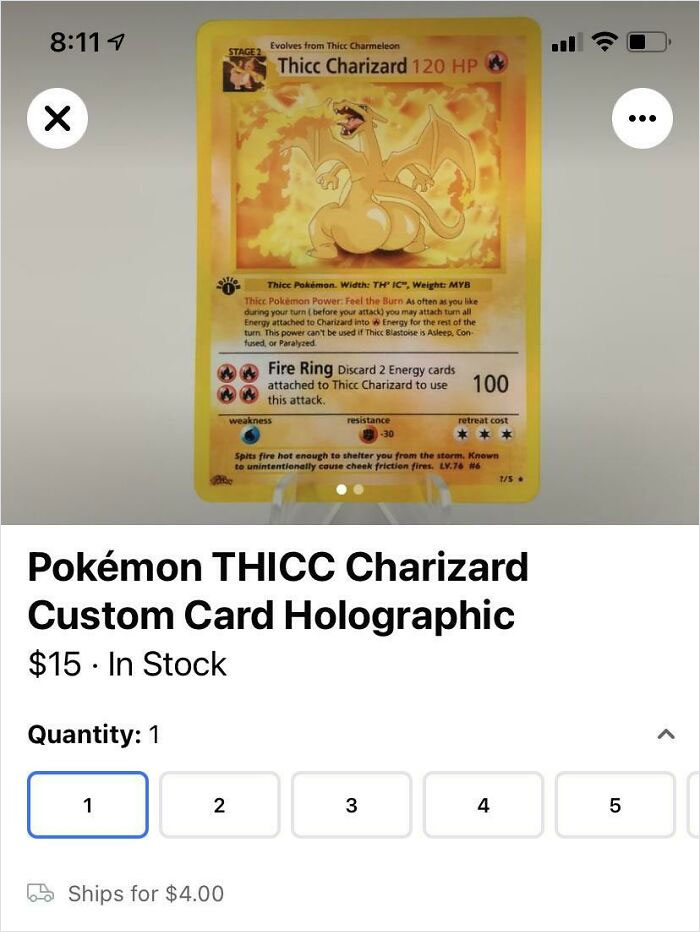thicc pokemon - Evolves from Thicc Charmeleon Stage 2 Thicc Charizard 120 Hp en Thicc Pokmon. Width Thic, Weight Myb Thicc Pokemon Power Feel the Burn As often as you during your turn before your attack you may attach turn all Energy attached to Charizard