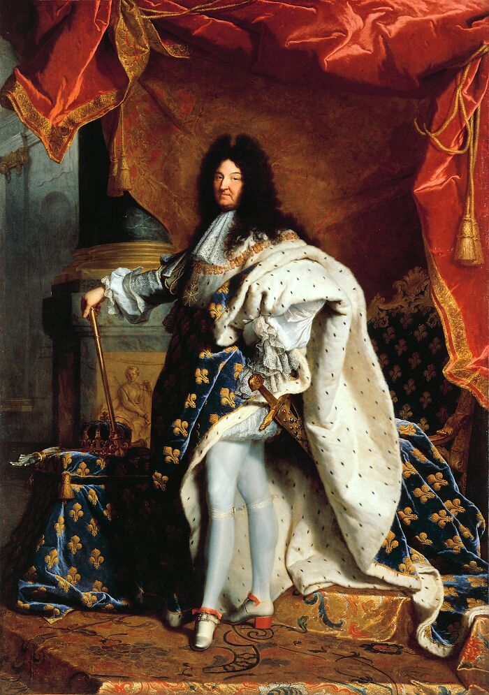 that in 1648 an angry mob of Parisians once broke into the royal palace, demanding to see the king. They were led into the bedchamber of Louis XIV, who was pretending to be asleep. Satisfied, the mob quietly departed.