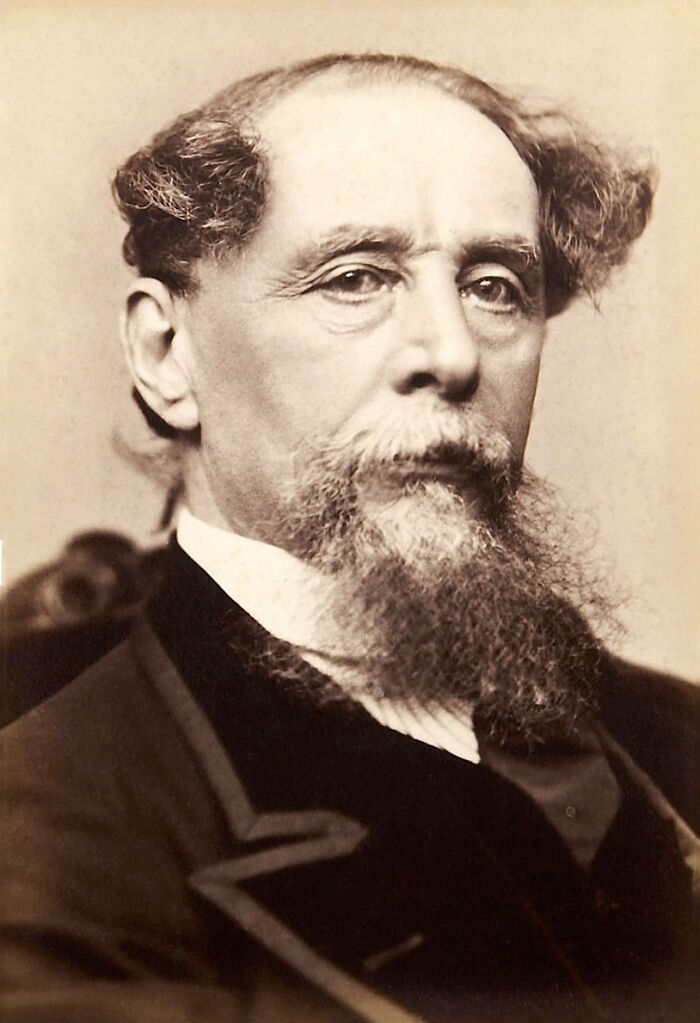 Charles Dickens' father was imprisoned when he was boy for unpaid debts. At the age of 12, Dickens' was forced to leave school and work 10-hour long days at a warehouse for 6 shillings per day.