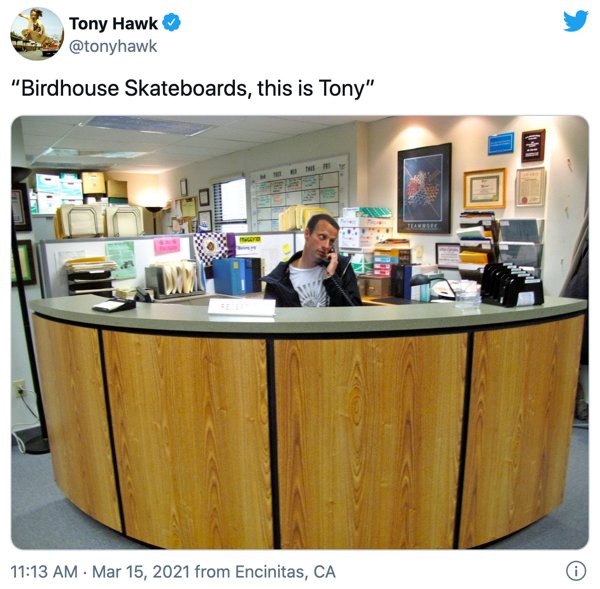 23 Times Tony Hawk Couldn't Get Anyone To Recognize Him.