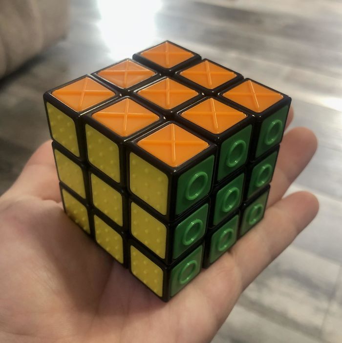 A Rubik’s Cube For The Blind